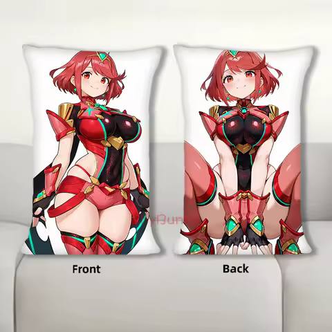 Dakimakura Pyra Xenoblade Anime Body Pillow Cover Sofa Cushion Double-side Print Throw Pillow Case 40X60cm