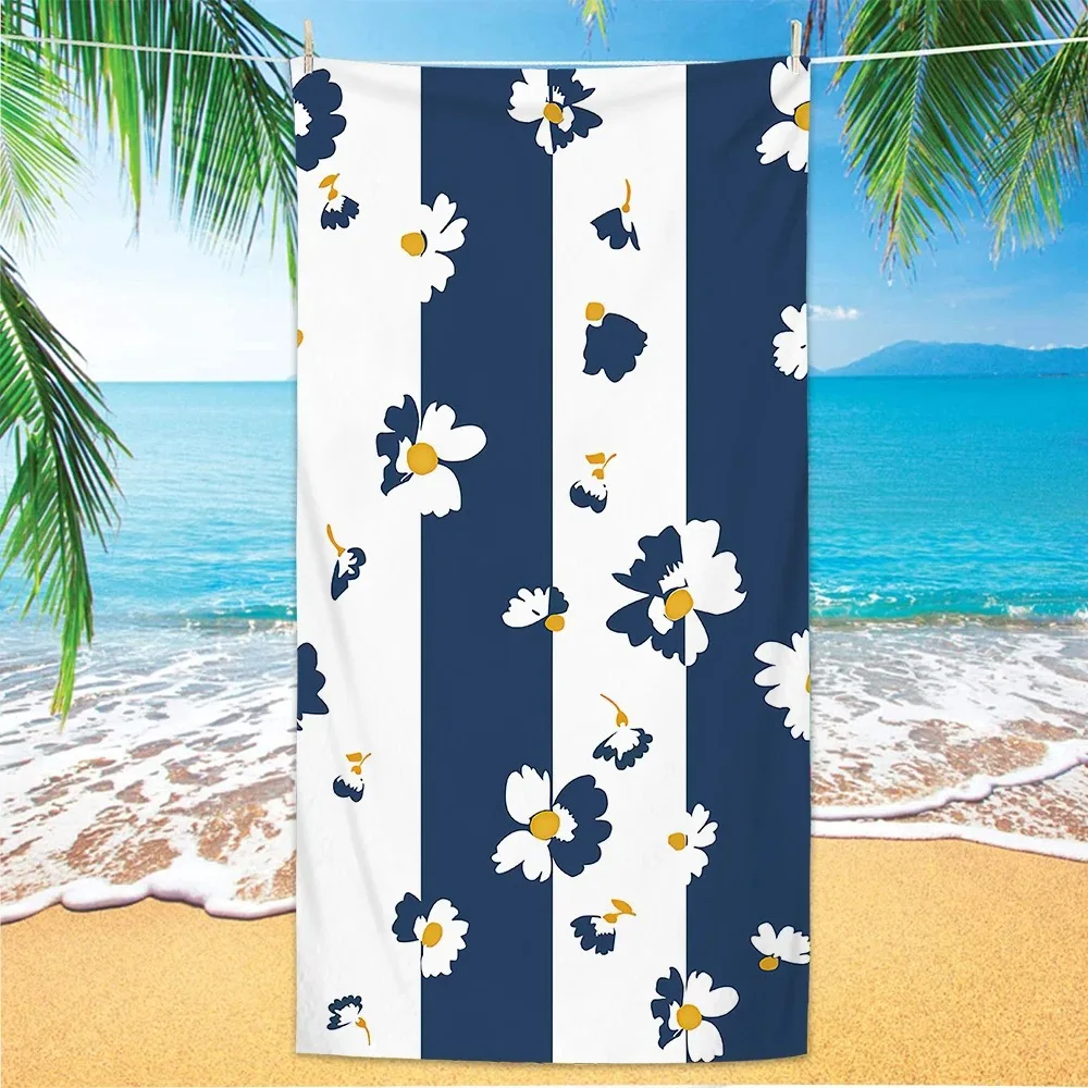1 Nordic Bohemian Summer Bohemian Beach Towel Beach Towel No Sand Portable Travel Towel Sports Women Men Microfiber Quick Dry Ba