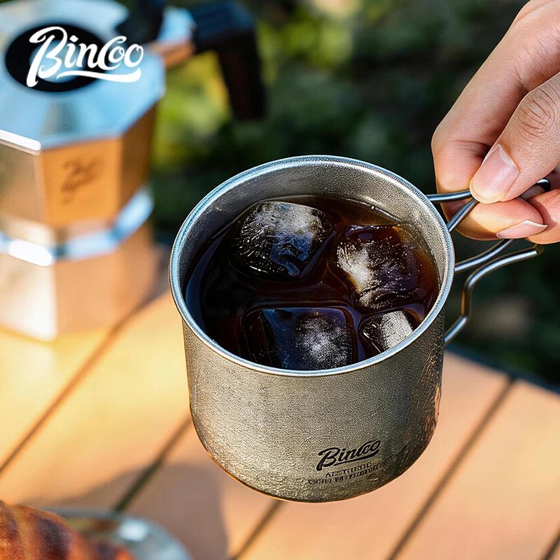 Mug Camping Bincoo Titanium 30 - Outdoor Camping Bin ulasan dan harga