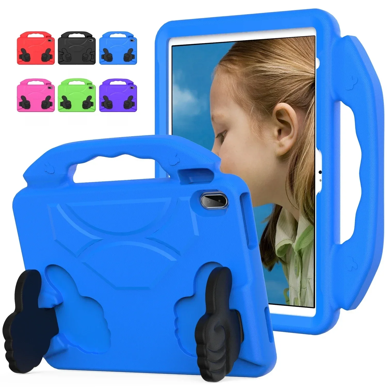 EVA Kinderen Veilig Case Voor IPad Air Pro 11 2024 10 10e 2022 10.9 10.2 9e 8e 7e Cover Air 4 5 Pro 10.5 11 2020 2021 mini 6 5 4 3 - afbeelding 2