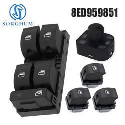 SORGHUM Driver Side Electric Power Master Window Switch For Audi A4 A4 Avant A4 Quattro S4 Avant 4.2L RS4 8E0959851B 8E0 959 855