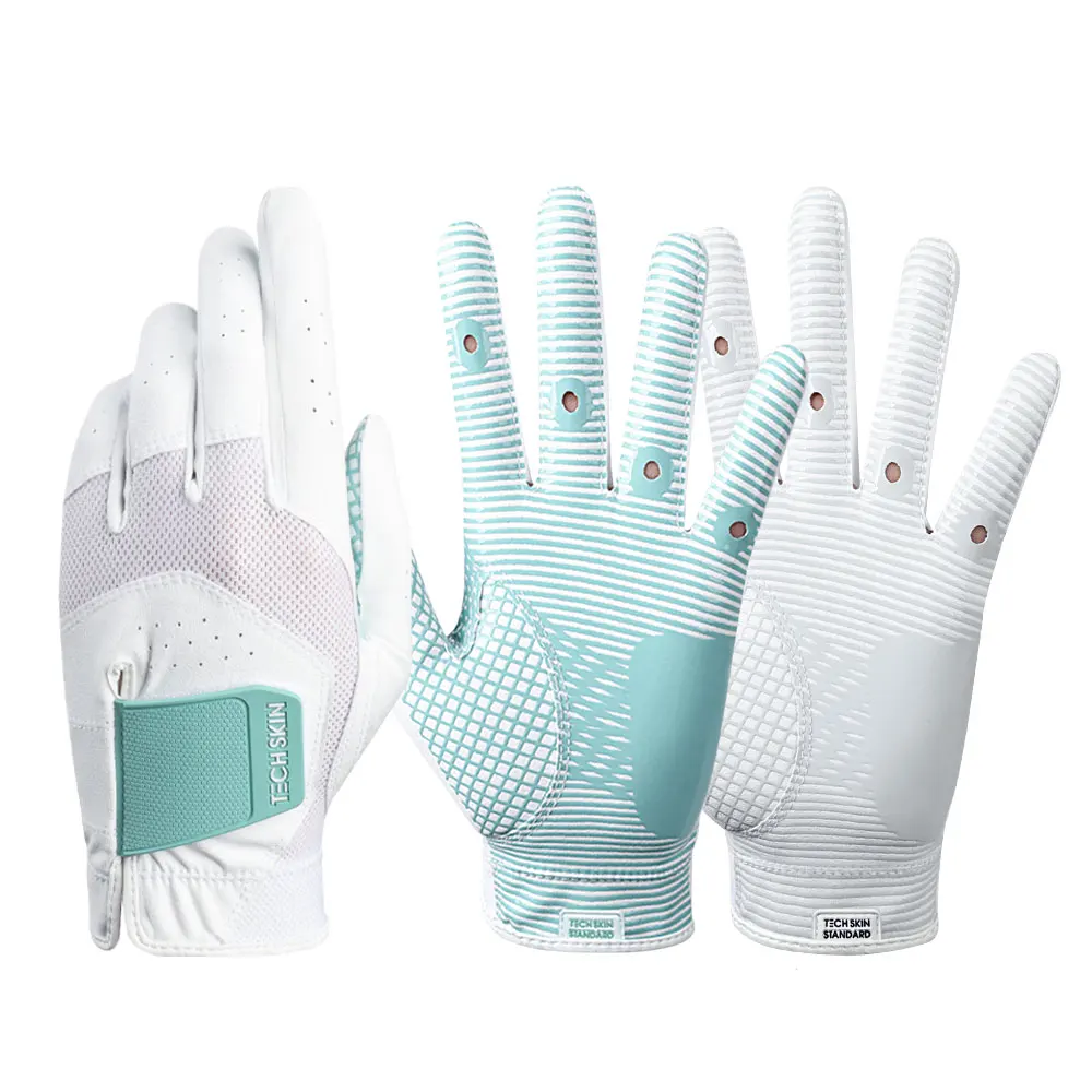 Tech Skin Standard Power-grip Silicone Men Women Golf Gloves Left Hand