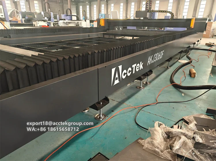 Big Cutting Laser Machine AKJ3060F With Gantry Ground Move Cnc Sheet Metal Laser Cutting Price - view 6