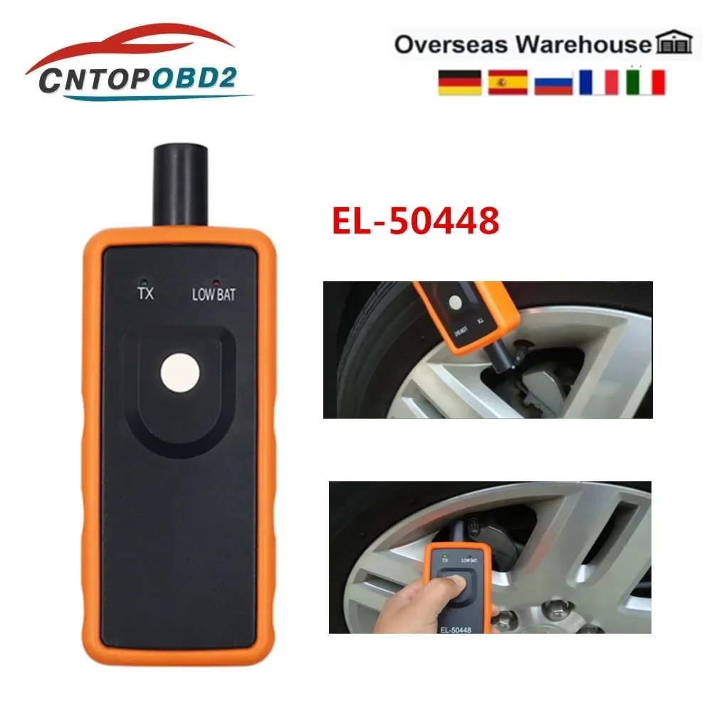 New El 50448 TPMS Tire Pressure Monitor Sensor Scanner EL-50448 OEC-T5 For Ope/G0M Auto Reset Tool TPMS Activation Tool