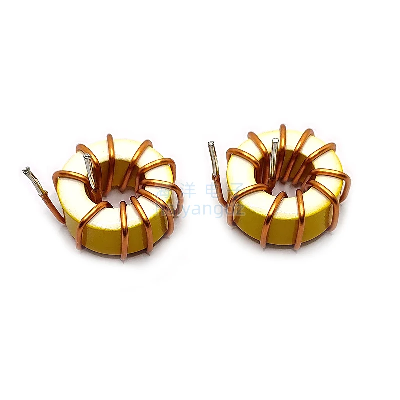 Horizontal 27mm 10uH 20A 1.4 wire ring inductor 10626 magnetic ring high current iron powder core