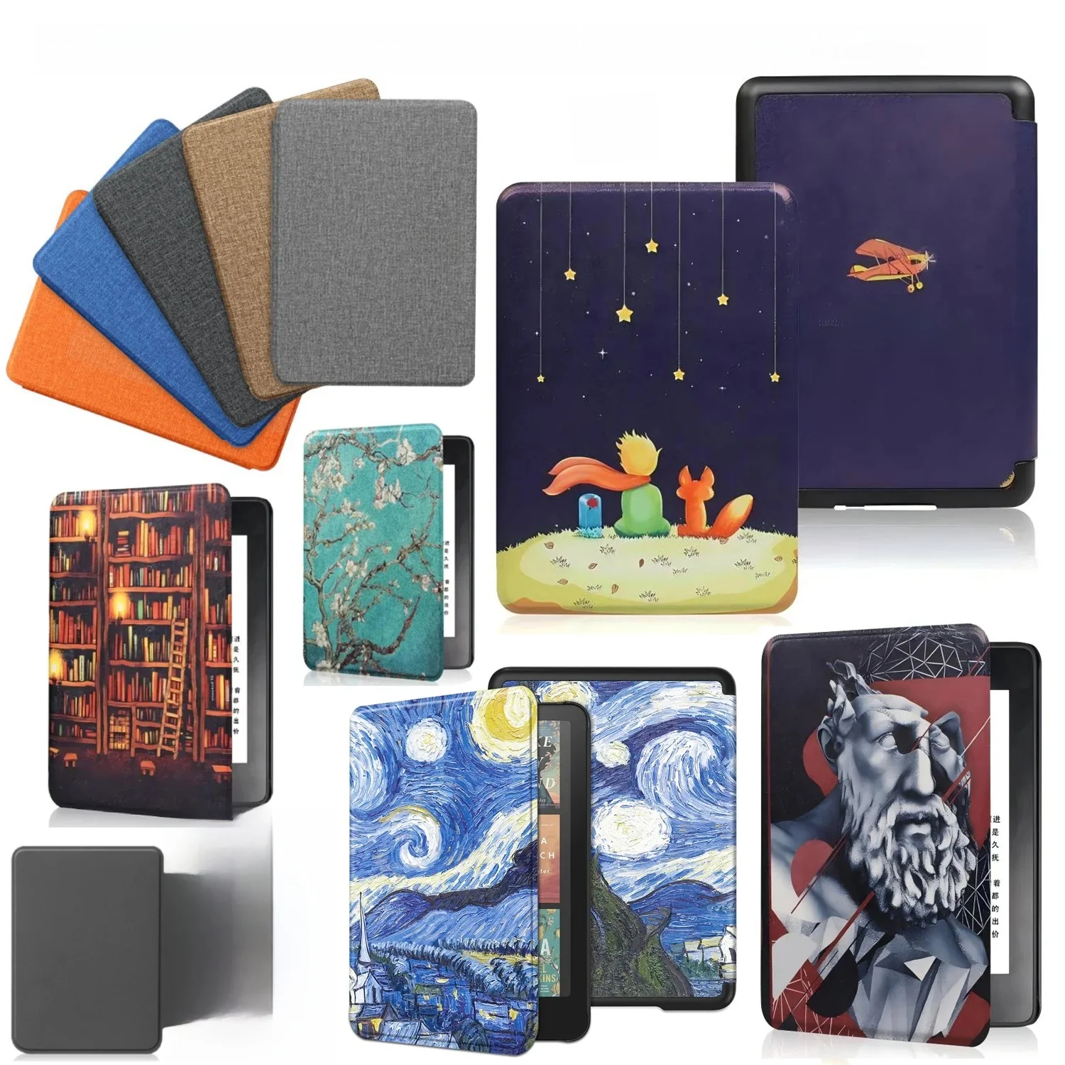 Dla Kindle Colorsoft Signature Edition Etui 1. generacji 7 cali 2024 Skórzane etui Auto Sleep Cover Paperwhite 12th Gen Funda — zdjęcie produktu 7