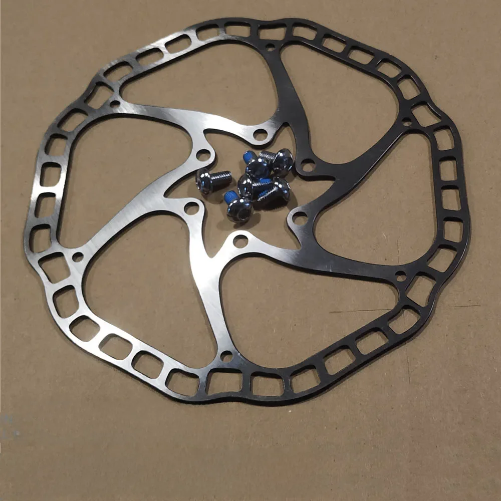 Ultralekkie ze śrubami Rowerowe hydrauliczne tarcze hamulcowe MTB Rower szosowy Rower wyścigowy Wirnik tarczy hamulcowej 140 mm / 160 mm 44 mm — zdjęcie 2