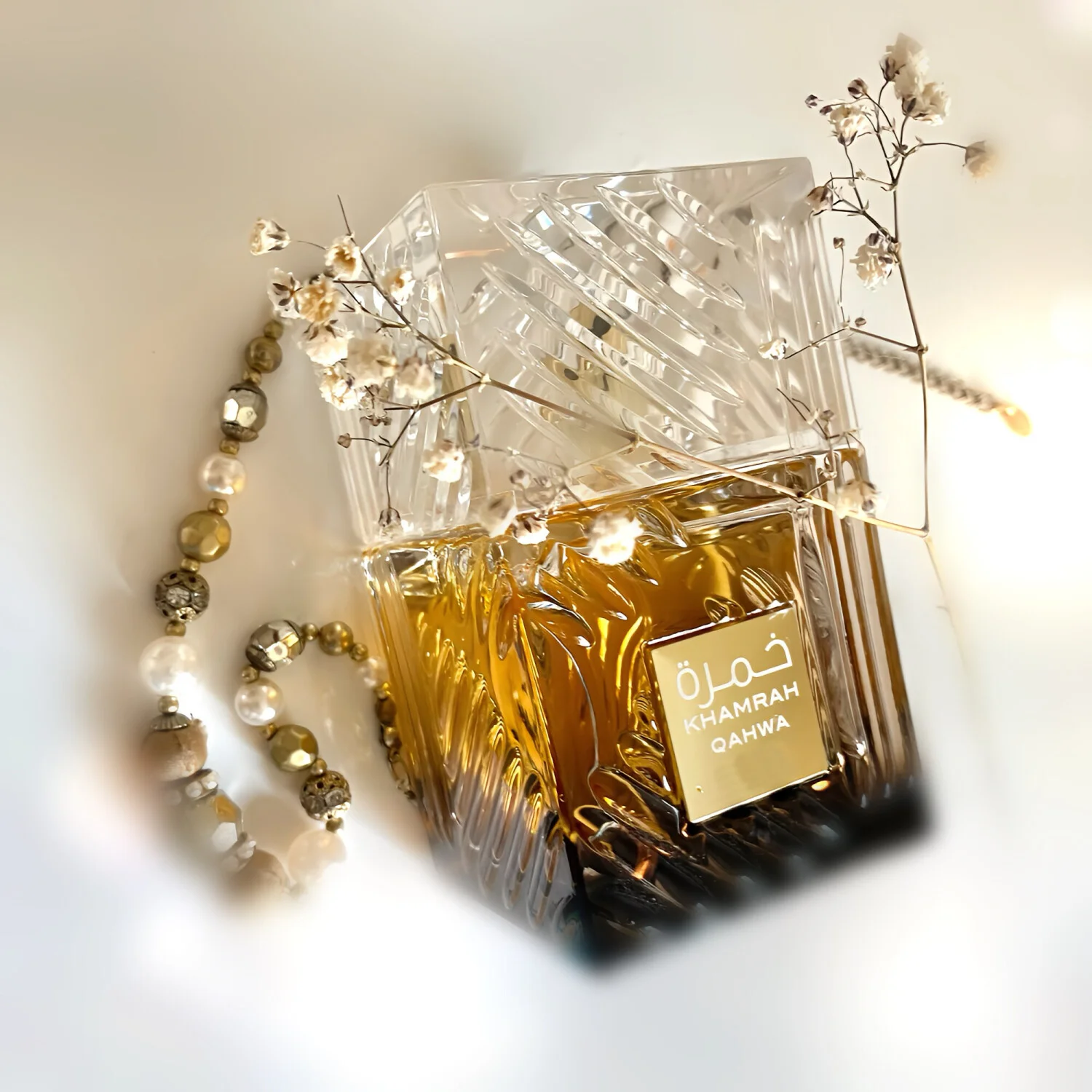 

Khamrah Qahwa - Vanilla, Warm Spicy, Cinnamon, Sweet - Eau de Parfum Long-Lasting Fragrance for Unisex, 3.40 Ounce / 100 ml
