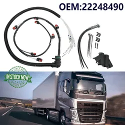 New 22248490 Engine Wiring Harness Kit, Durable ABS Injector Cable Harness for Volvoo FH FM B13 BUSS Truckk 7422248490