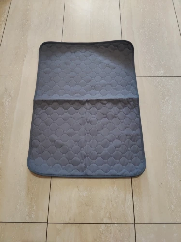 Customer review photo for Washable Reusable Dog Pee Pad