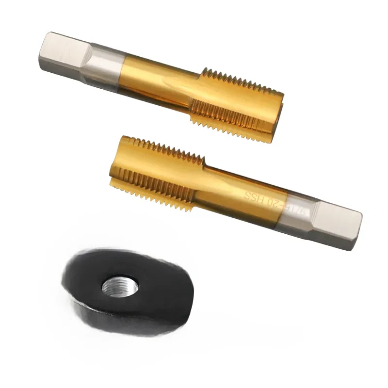 AliExpress riderace Bicycle Crank Pedal Thread Tap High Speed Steel Left Right Hand Thread Repair Drill Bits Road Bike Crankset  9/16 Wire Tap Tools