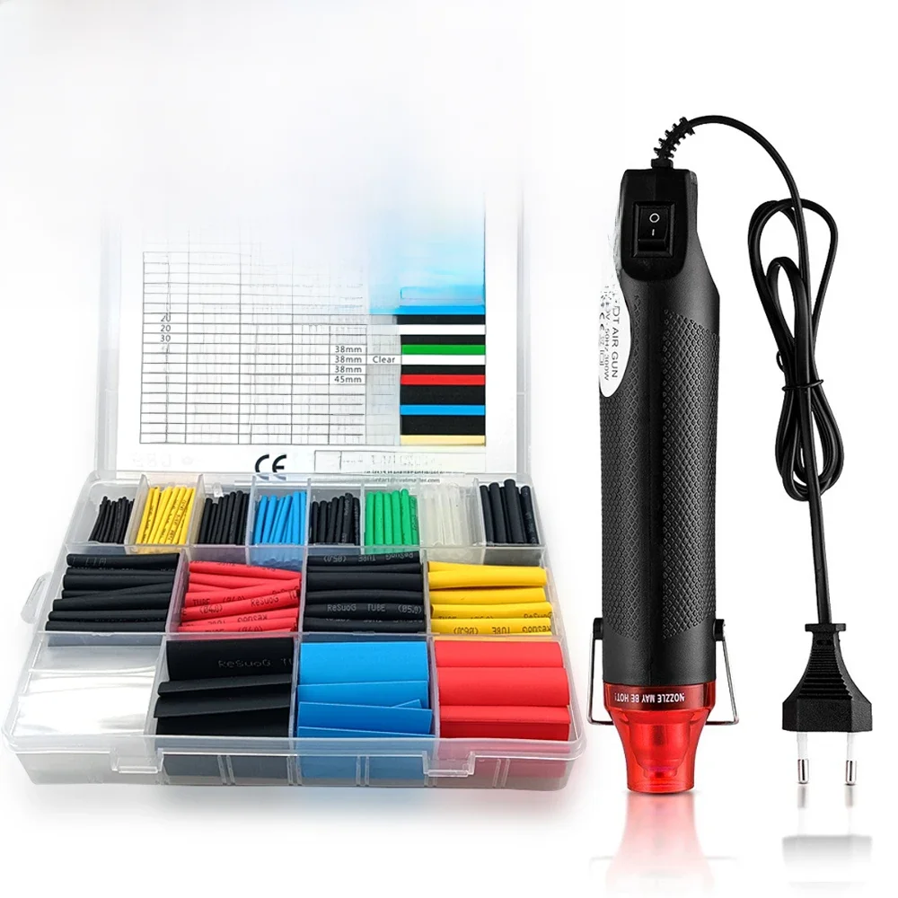 Osłona kabla danych Tuleja kablowa 580/328/127 szt. Zestaw rurek termokurczliwych 2:1 Termokurczliwa osłona przewodu Wrap Connect Cover Protection — zdjęcie 2