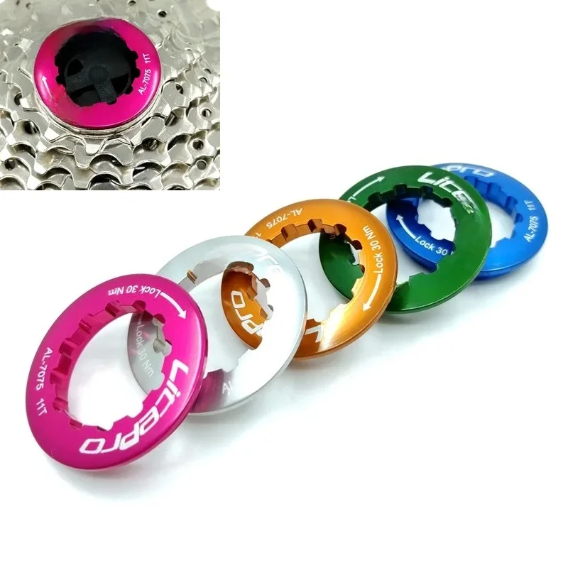 AliExpress NONE LITEPRO Cassette Freewheel Lock Caps 11T Flywheel Cover Aluminum Alloy 7075 Mountain Bike Road Folding Bicycle Freewheel Part