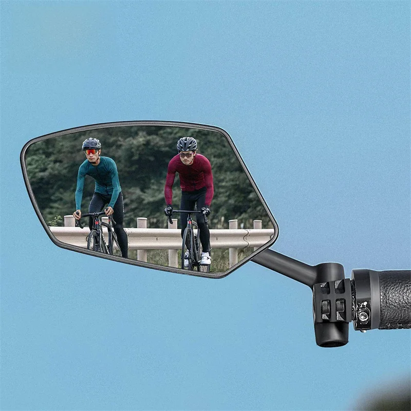 AliExpress West Biking WEST BIKING Bicycle Mirror Anti Glare Handlebar End 360 Rearview Mirror Wide Angle High-Definition