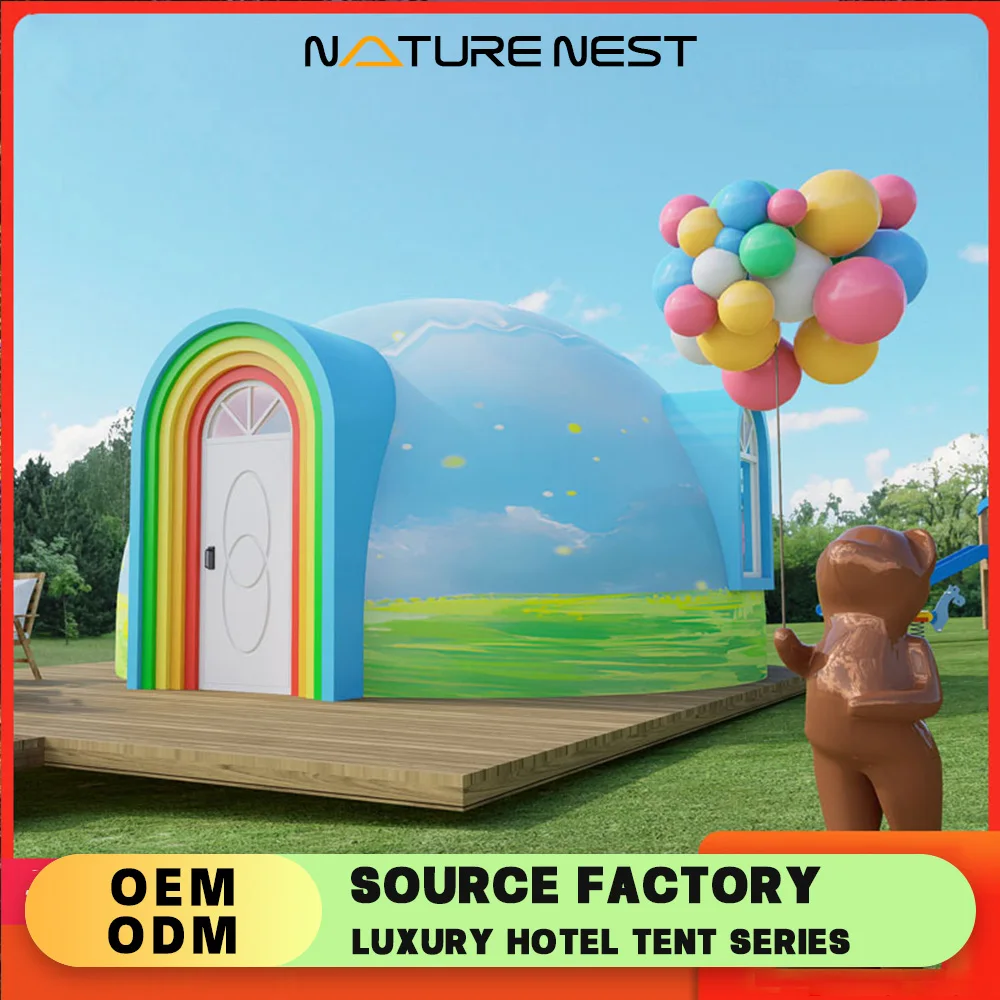 Movable Steamed Bun House Outdoor Spherical Dining Hotel Tent Bubble House Camping Homestay Insulation Space Capsule