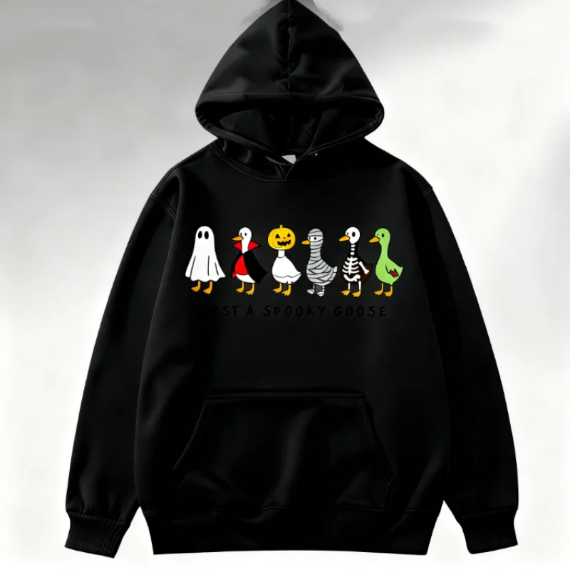 

Comfort Colors Halloween Goose shirt just a Spooky Goose t-shirt Funny Halloween shirt Spooky Season Spooky Goosey Shirt