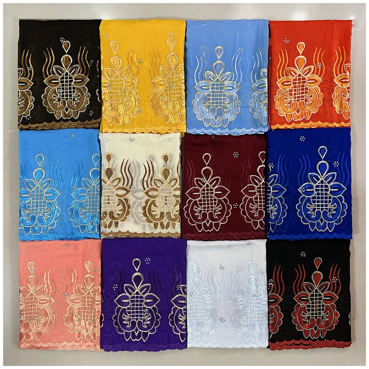 Écharpe Hijab 6/12 Coton pour Femme Africaine, 100% Pièces, Offre Spéciale, Mode Musulmane, Vente en Gros