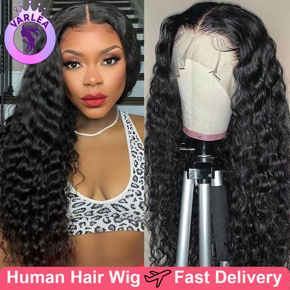 

30 inch 13x4 Deep Wave Lace Frontal Wigs Human Hair Deep Curly 13x6 Lace Front Wig Wet And Wavy Water Wave Lace Front Wigs