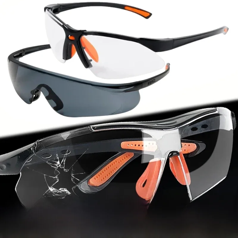 AliExpress 2Pcs Safety Bicycle Glasses Transparent Protective Goggles for Cycling Work Protection Security