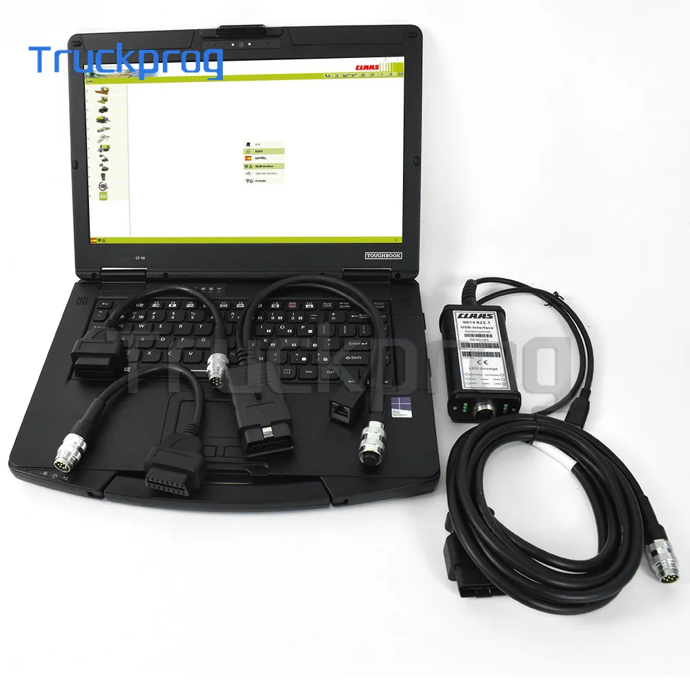 for CLASS CANUSB MetaDiag interface for CLAAS agriculture construction scanner truck excavator diagnostic tool CF54 laptop