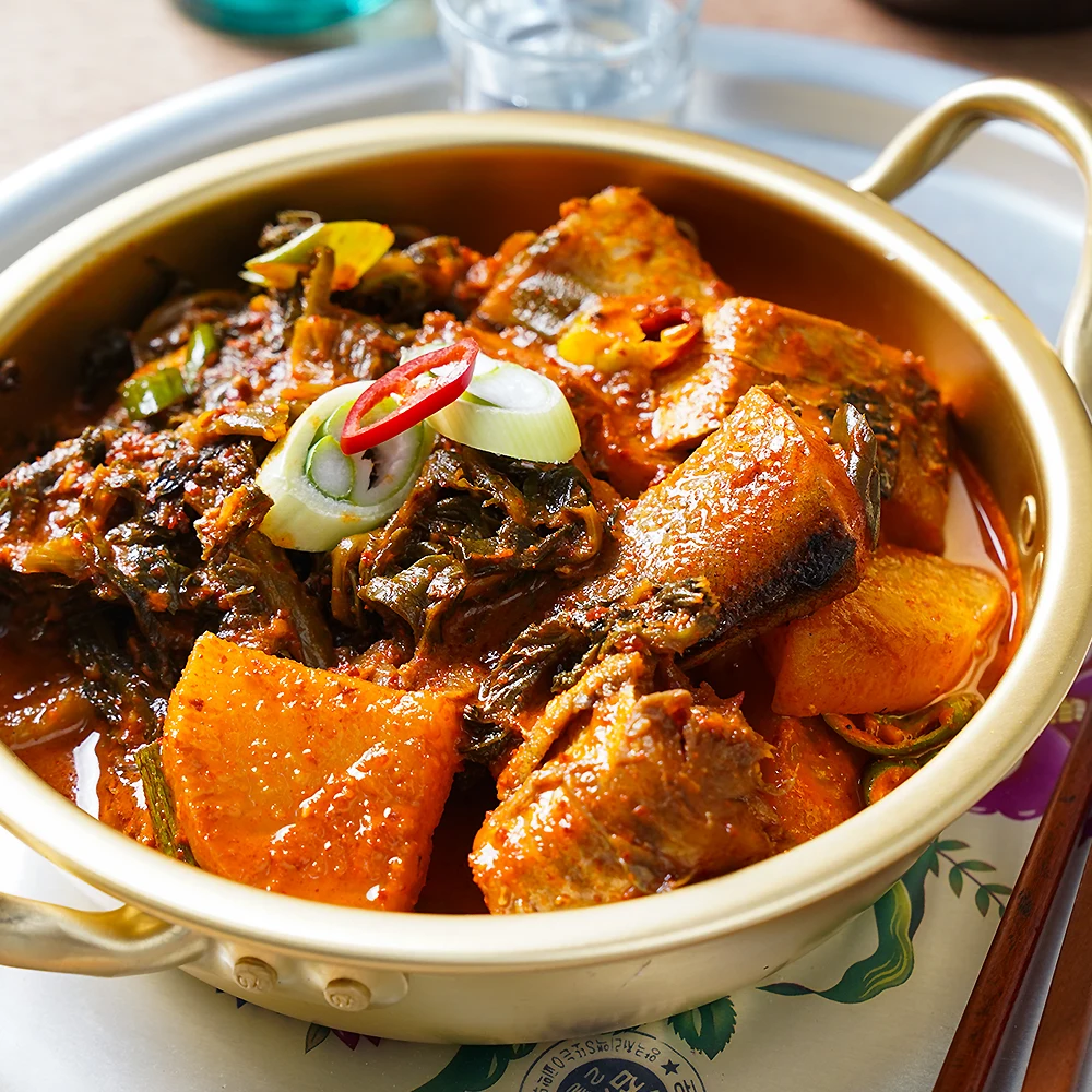 [홍익상회] 시래기 코다리 조림 900g (2-3인분) x 2개 최상급 코다리 찜 요리 밀키트
