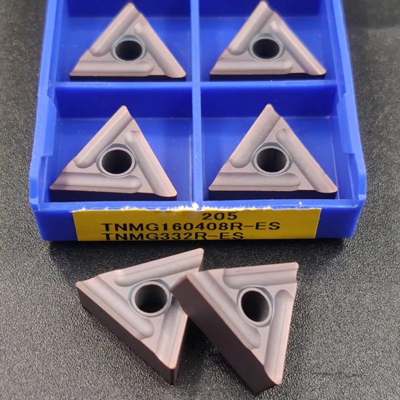 

TNMG160404R-ES 205 TNMG331/ TNMG160408R-ES 205 TNMG332 Lathe Insert Cutting-Tool Carbide Turning Blade For Stainless steel