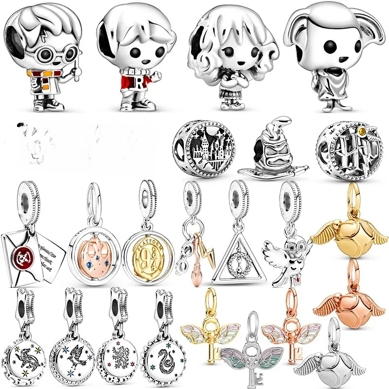 Série Disney Escola de Magia e Bruxaria de Hogwarts, Harry Potter, pomo de ouro, pingente mágico,