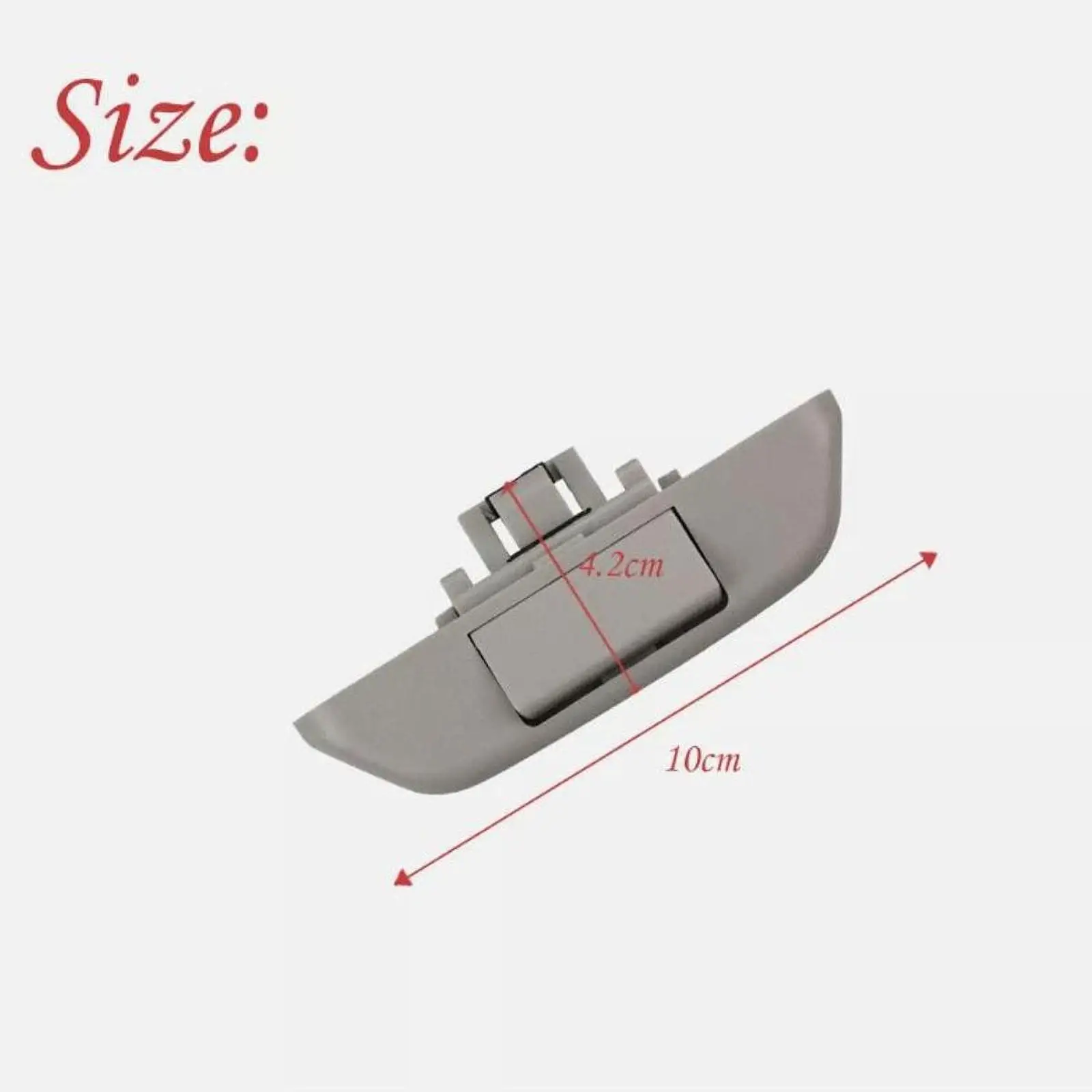 Uchwyt rolety tylnej szyberdachu 4L0898924B szary do Audi Q7 modele 2007-2015 Akcesoria samochodowe Profesjonalne