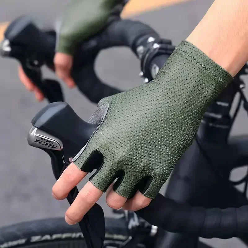 AliExpress Boodun BOODUN 5 Colors Men Women Cycling Gloves Breathable Anti-shock Summer Sport Half Finger Road Bike