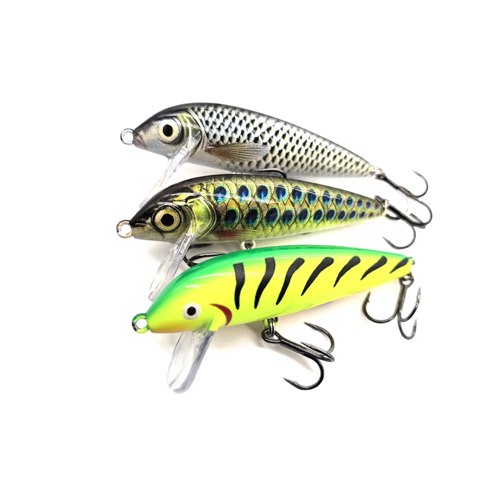 FishBites غرق تويتش شاد أسماك الصيد إغراء 70 مللي متر 7.5 جرام تمايل الطعم الثابت ل باس بايك سمك السلمون المرقط المياه المالحة المياه العذبة #3