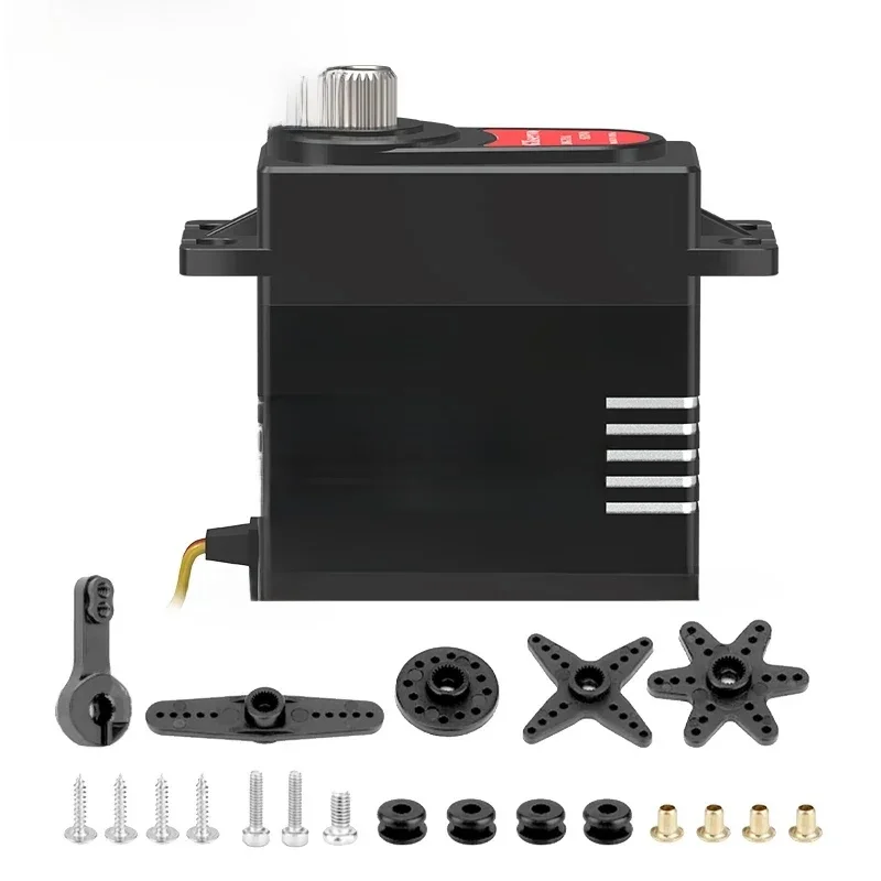Gxservo 40Kg Pwm Servos Hoogspanning Metalen Versnelling Digitale Servo Voor 1/8 1/10 Schaal Rc Auto Servo Motor - afbeelding 2