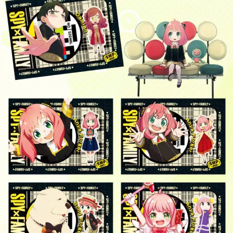 Wholesales SPY FAMILY Collection Cards Booster Box WIT STUDIO Cute Ania Rare Anime Girls Trading Cards