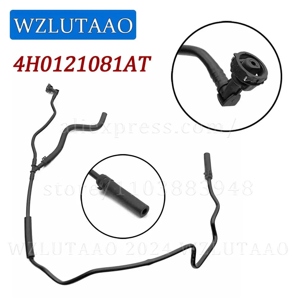 

Engine Front Coolant Radiator Overflow Hose 4H0121081AT,4H0-121-081-AT For Audi A8 D4 4.0 V8 2013-2018,A8/S8 D4 4.0 V8 2013-2018