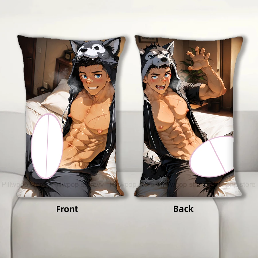 Dakimakura أنيمي Ibuki غطاء وسادة للجسم وسادة أريكة مزدوجة الجانب طباعة رمي كيس وسادة 40X60cm