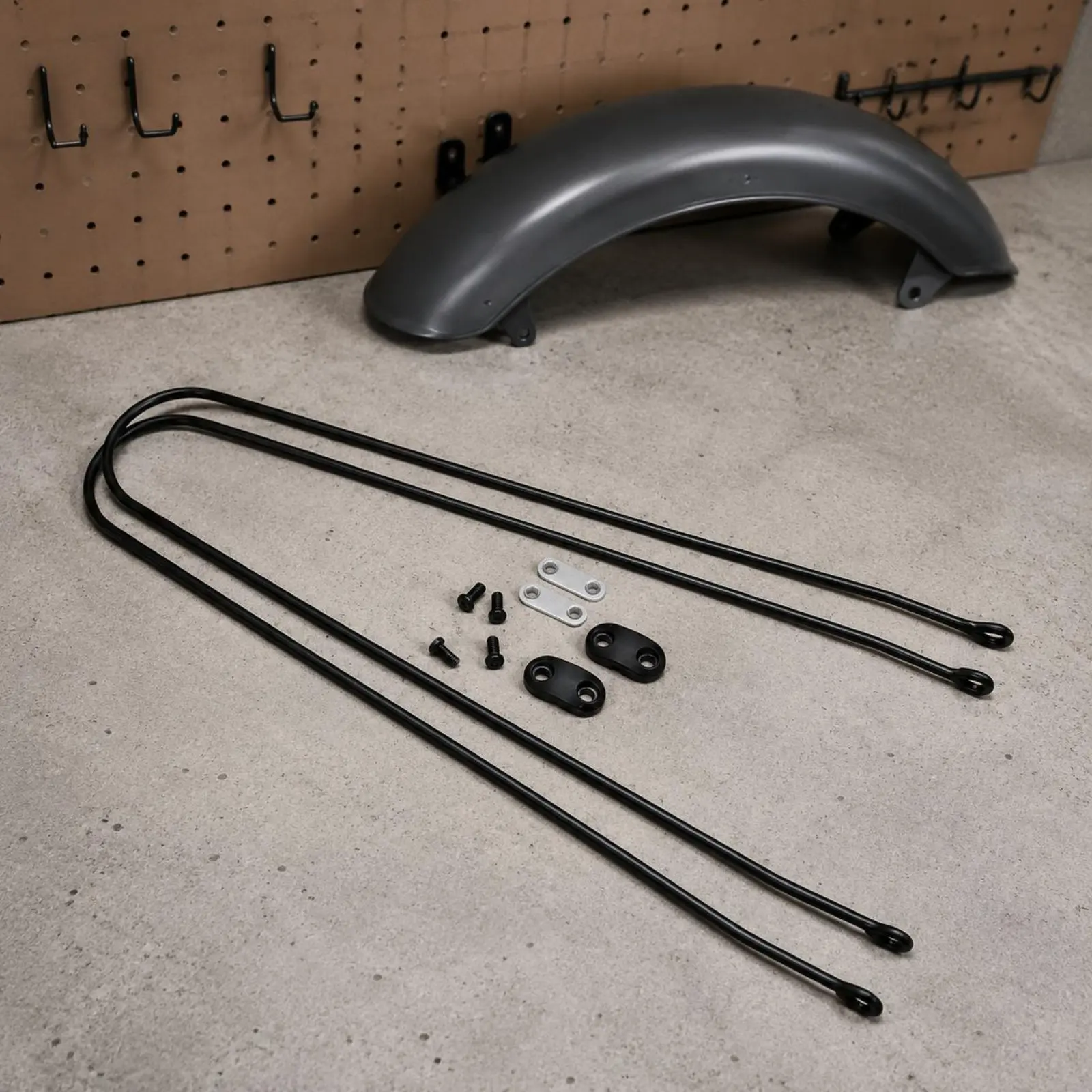 28-Inch Bike Mudguard Bracket Metal U-Form Mudguard Install Easily to Install for Biking U-shaped 2PCS