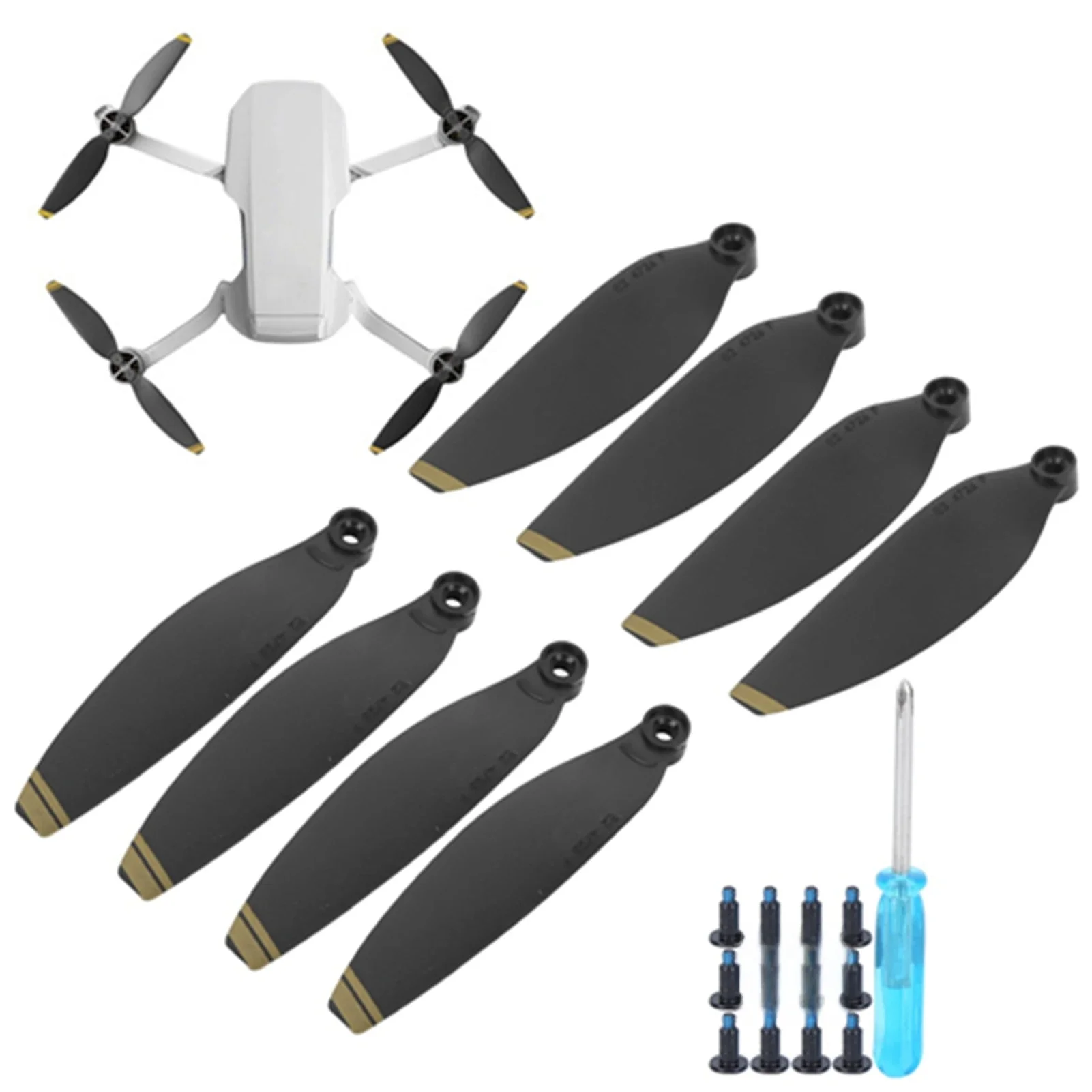 ProplessLight Wing Blade Drone, Accessoires de rechange, Fit for Mavic Mini