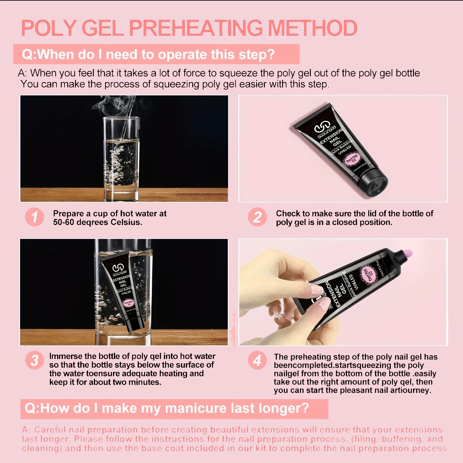 مجموعة أدوات تمديد جل البوليستر، بما في ذلك 30 مل من السوائل الأنظف، ومعطف قاعدة 7.5 مل معطف علوي، 100 قطعة قالب أظافر، وفرشاة أظافر