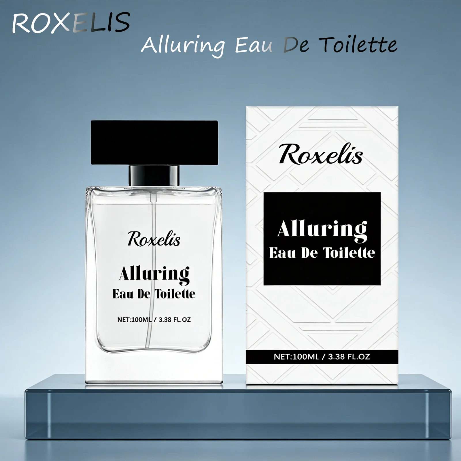 

Roxelis Pure Musk Eau De Toilette Natural Fresh Light Fragrance Portable Long Lasting Scent For Dating Daily Use