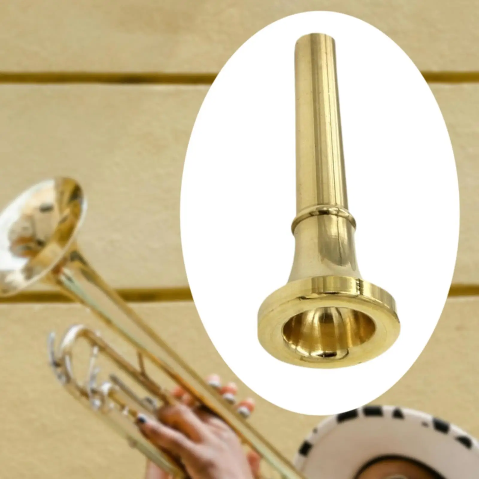 Alto Trombone Mouthpiece Brass Mouthpiece with Superior Sound Replacement Musical Instrument Accessories for Easy Articulation