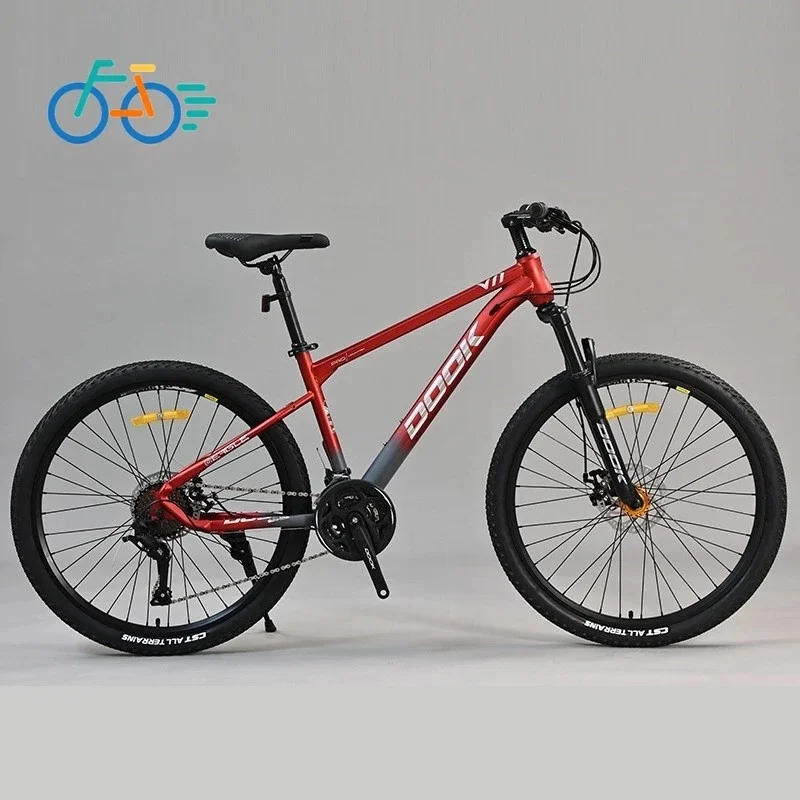 AliExpress smvp FJ High Carbon Steel Mountain Bike 26 Inch Mountain Bike 27 Speed Adult Shock Absorption Variable Speed Single Export Off-road