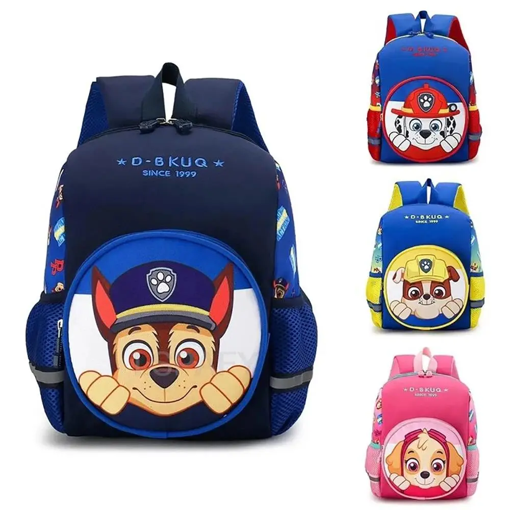 Hot Sales Paw Patrol Cartoon Children Backpacks Boys Girls Chase Skye Kids Backpack Boys Schoolbags Toy Birthday Gifts