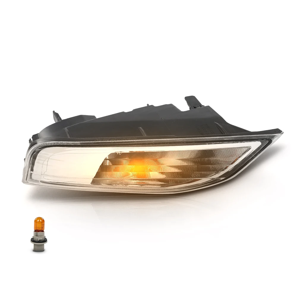 

Turn Signal Lights Lamp W/ Bulbs Fit for 2014-2019 Lexus Gx460 Right Passenger Side 8151160591-Pfm, 8151060591, Lx2531109 Clear