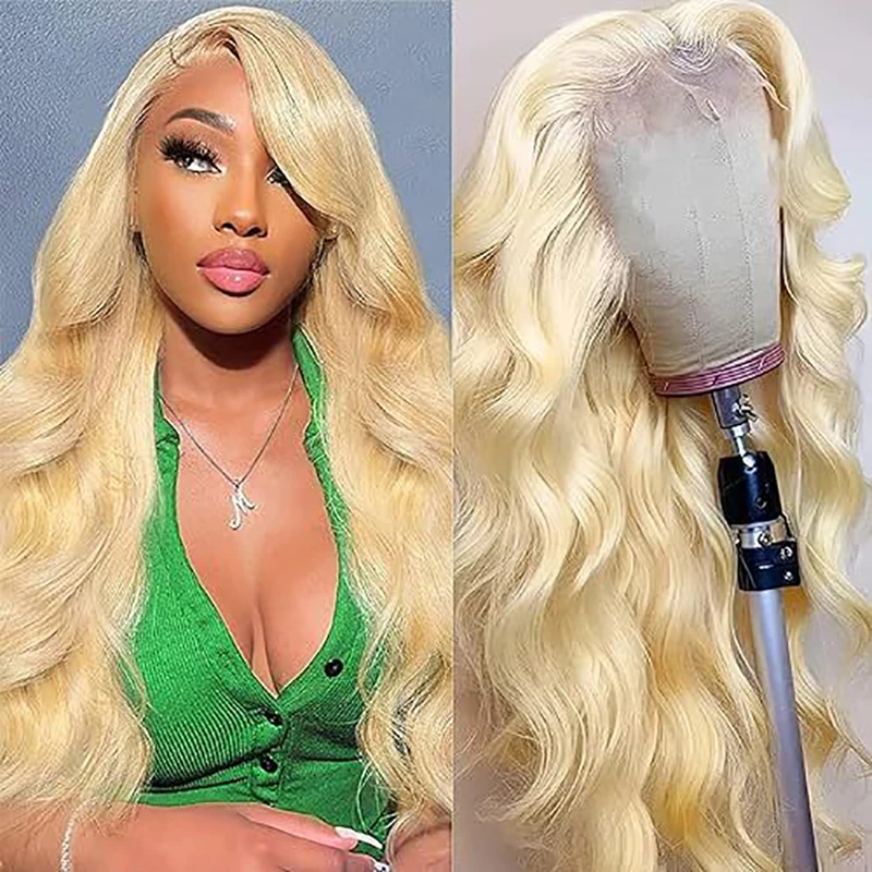 

Lace Front Wig Human Hair 613 Straight Blonde 13x4 Transparent HD Frontal Wigs for Women choice cheap wigs on sale clearance