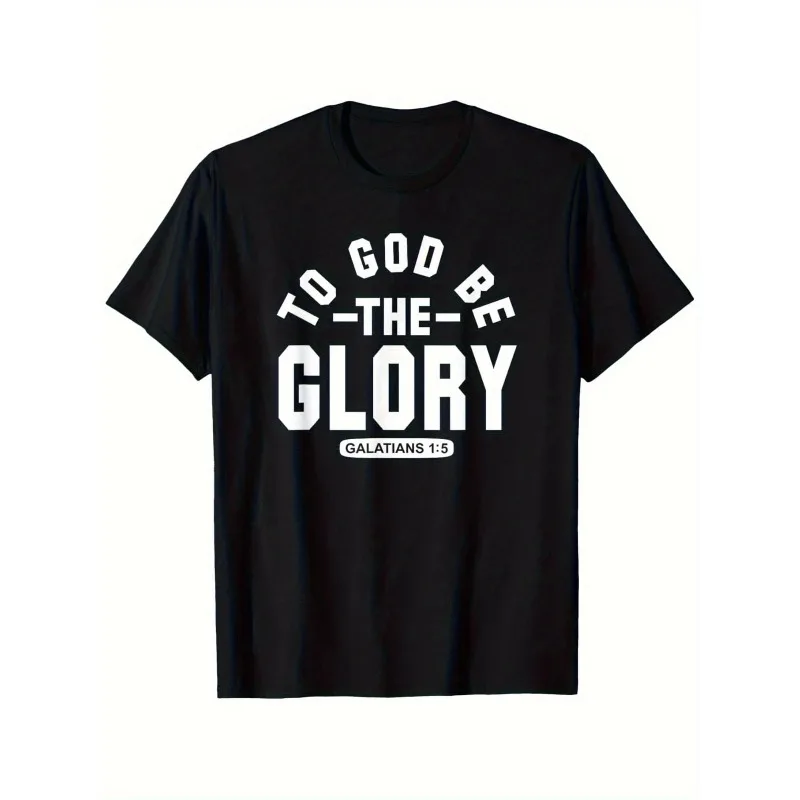 

Men Tshirt Soft Feel TShirts Men's Fashion Trend Round Neck Casual Letter Printed Short Sleeve Graphic Tshirt GYQ