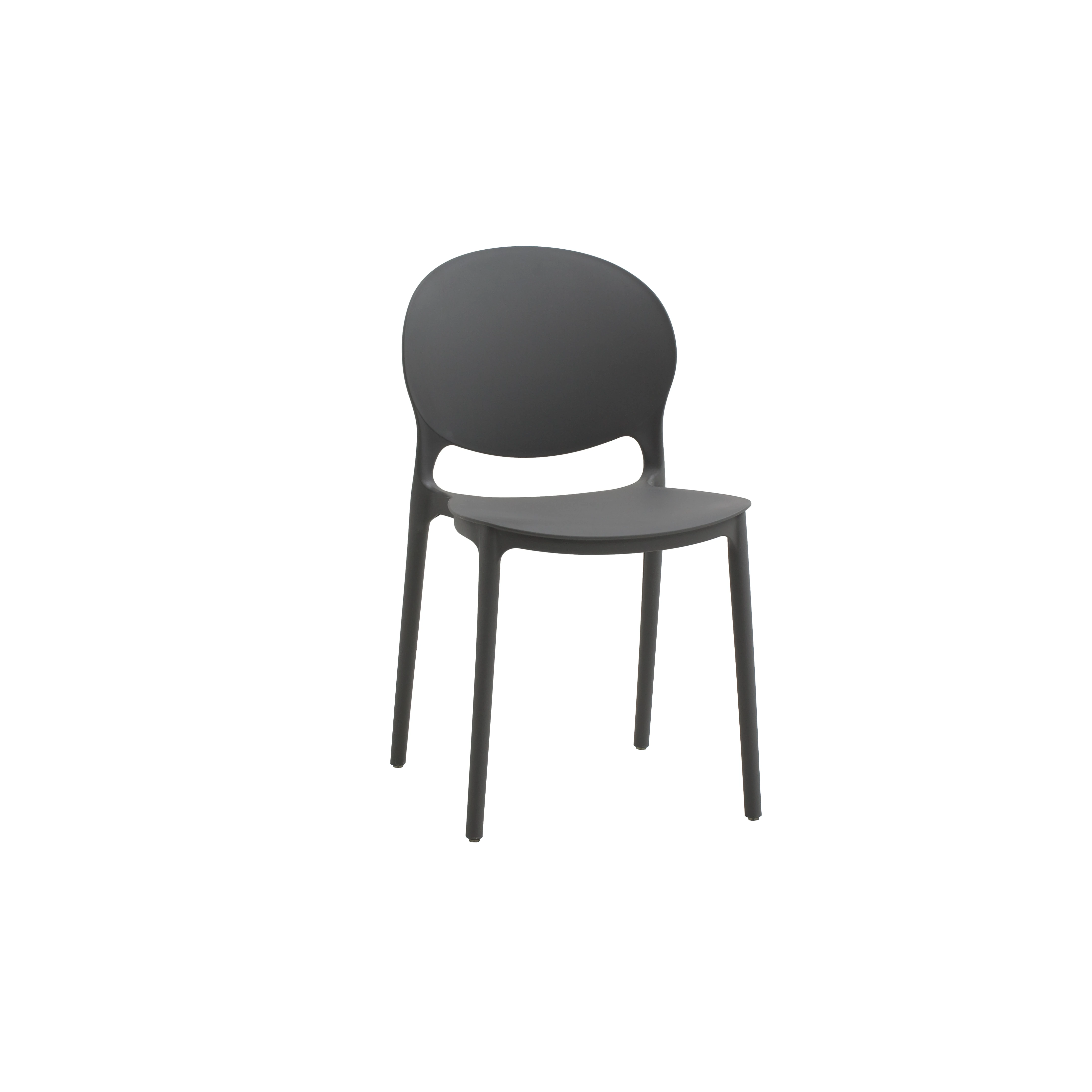 Ensemble 2 chaises LUNA gris