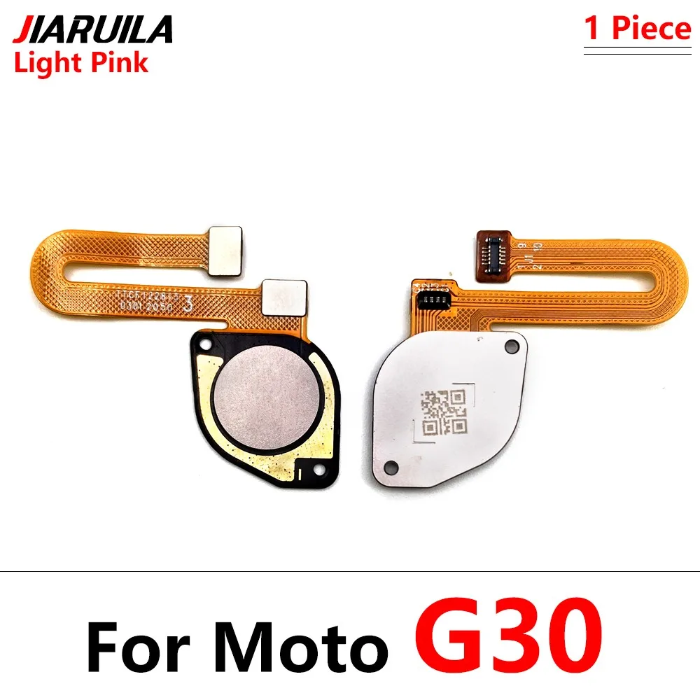 New For Moto G10 G20 G30 G50 G60 G100 G200 Fingerprint Sensor Home Return Key Menu Button Flex Ribbon Cable