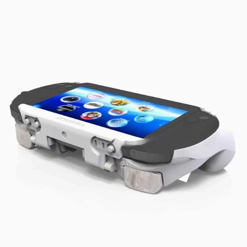 Dla PSV 2000 PSV2000 PS VITA 2000 Gamepad uchwyt ręczny Joypad etui z podstawką z przyciskiem spustu L2 R2 — zdjęcie produktu 7