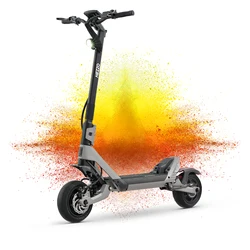 HEZZO 37MPH F6 Electric Scooter 60V 3200W Dual Motors Off-road Escooter 23AH Lithium Folding Escooter Long Range Full Suspension