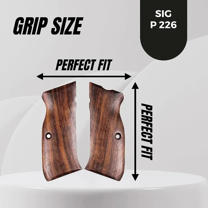 Sigsauer P226 226's Elite Handgun Walnut Grips sig11