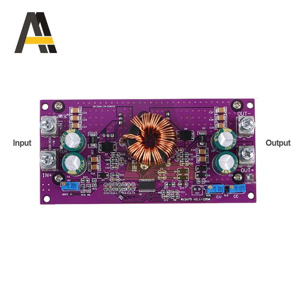 LT8705 250W Automatic Buck-boost Module 20A Synchronous Rectifier MPPT Solar Powered CC-CV Setp Up Buck-boost Voltage Regulator